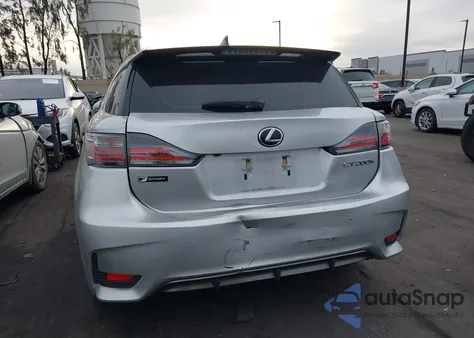 2015 Lexus Ct 200H z USA, uszkodzony, nr VIN JTHKD5BH2F2250770